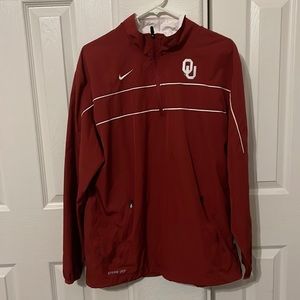 Ou 1/2 zip pull over